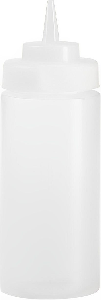 Browne - 32 Oz White Wide Mouth Squeeze Dispenser - 57803200
