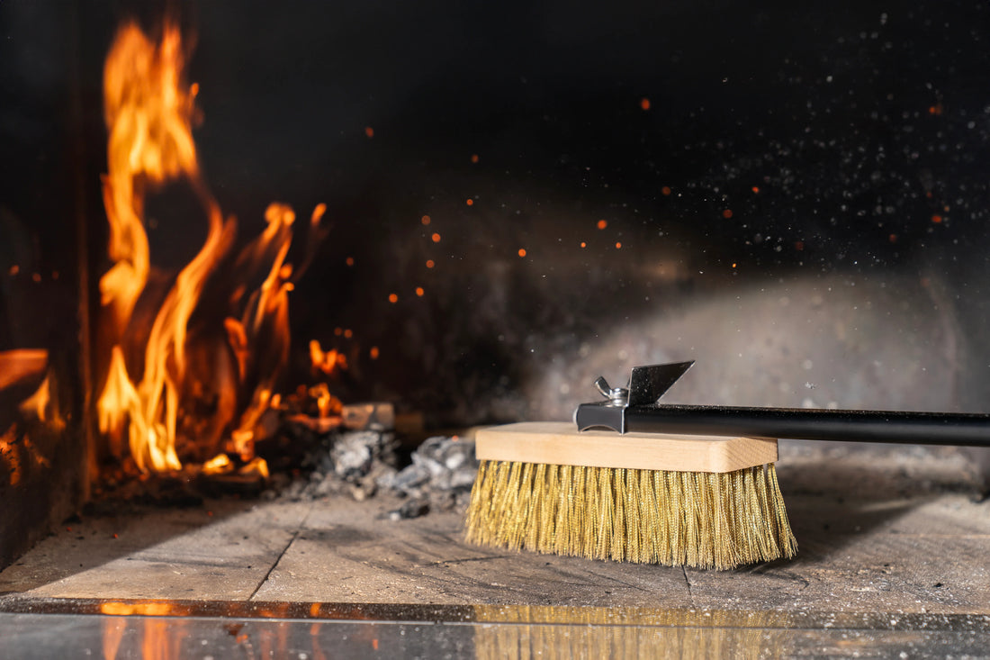 Browne - 59" Rotating Head Oven Brush - 61400-59