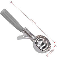 Browne - 3.7 Oz Stainless Steel Ice Cream Scoop - 573308