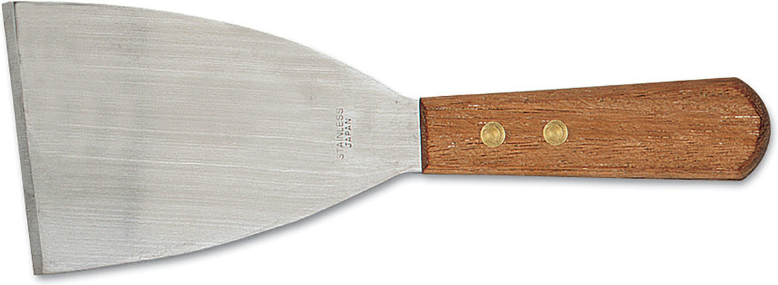Browne - 3.7" Stainless Steel Grill Scraper - 574313