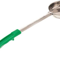 Browne - 4 Oz Stainless Steel Portioner / Spoodles with Green Handle, 1 PC (5744) - 5757440