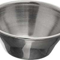 Browne - 4 Oz Stainless Steel Sauce Cup, Pack of 12 - 515057