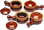 Browne - 4 PC Onion Soup Dish With Cover Set - 744047