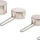 Browne - 4 PC Stainless Steel Measuring Cup Set with Wire Handles - 746106