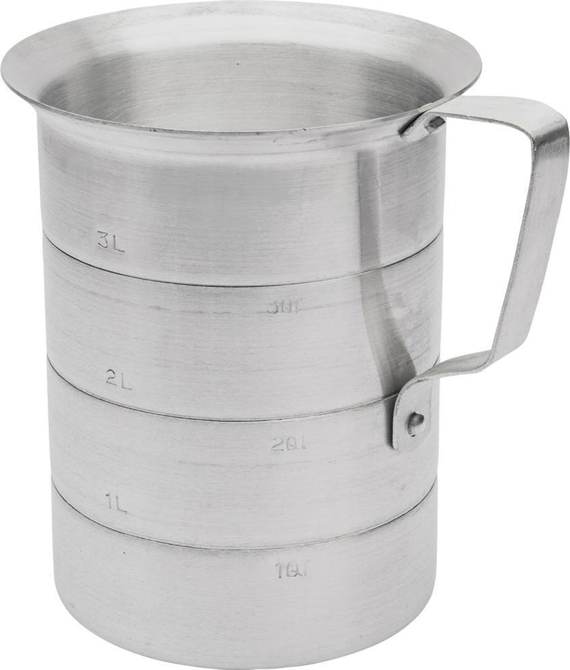 Browne - 4 QT Aluminum Liquid Measure (ML40) - 575670