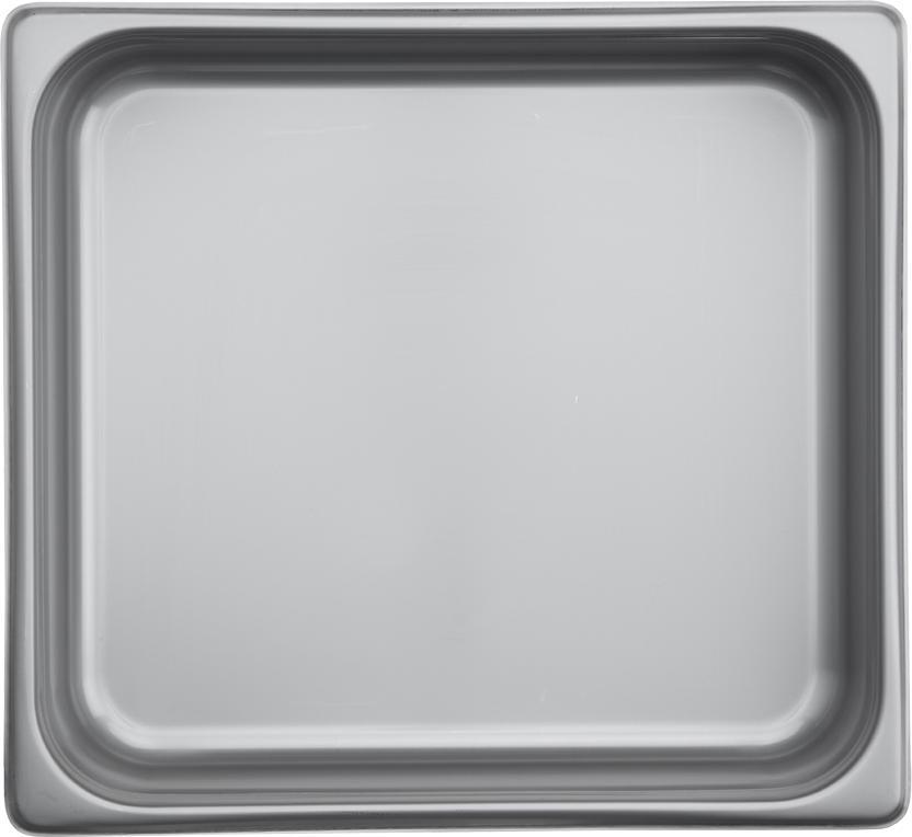 Browne - 4" Stainless Steel 2/3 Size Anti-Jam Steam Pan - 88234