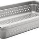 Browne - 4" Stainless Steel Perforated Full Size Anti-Jam Steam Pan - 22114