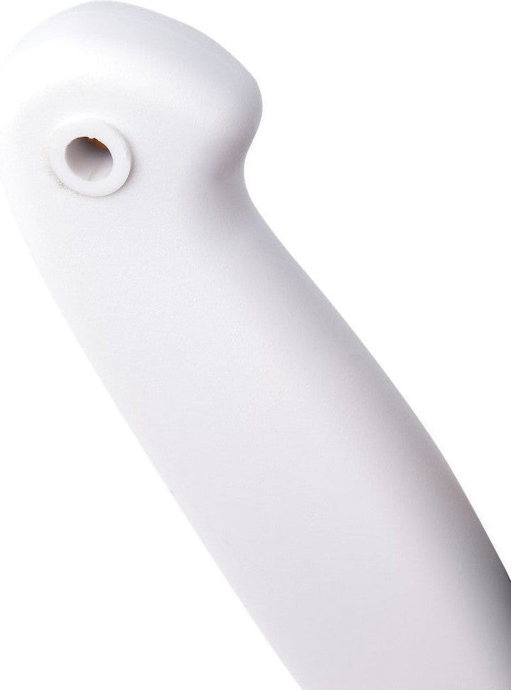 Browne - 4" White Heat Resistant Pizza Cutter with Nylon Handle - 574382