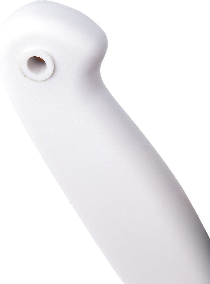 Browne - 4" White Heat Resistant Pizza Cutter with Nylon Handle - 574382
