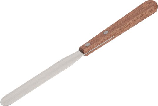 Browne - 4.25" Stainless Steel Straight Spatula - 573824