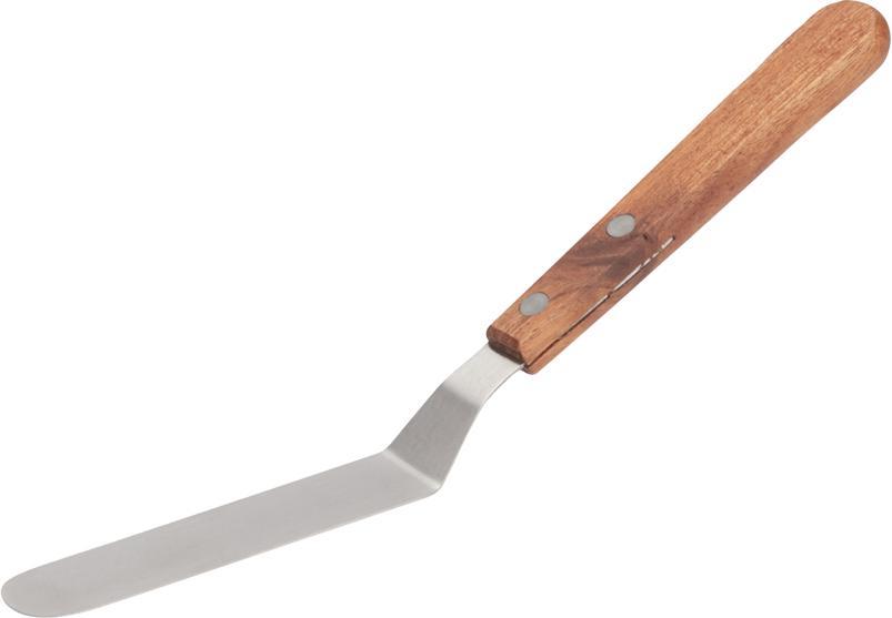 Browne - 4.5" Stainless Steel OffSet Spatula - 573804
