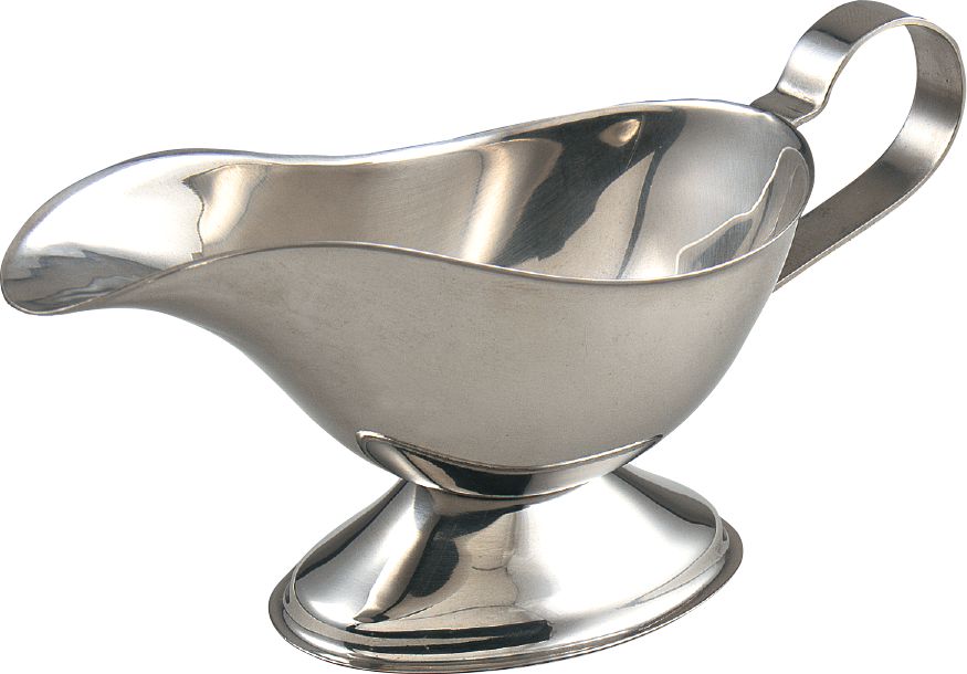 Browne - 5 Oz Stainless Steel Gravy Boat - 515040