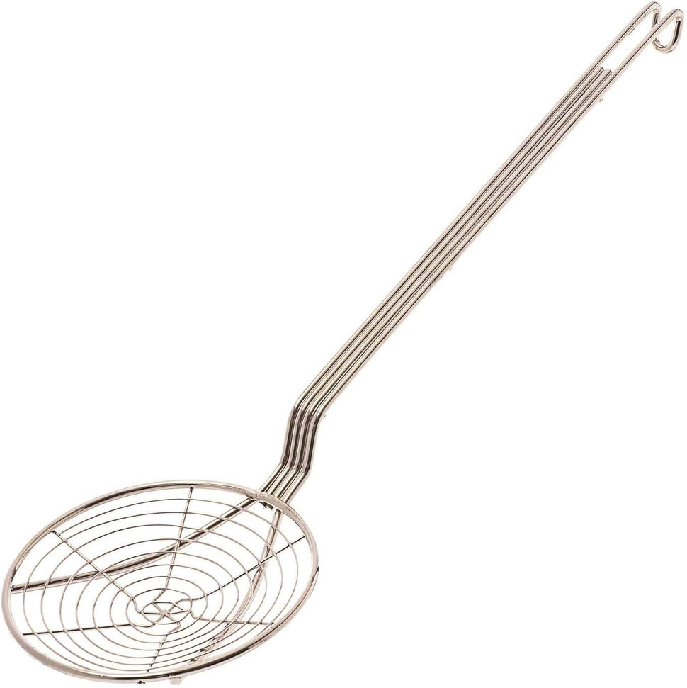 Browne - 6" Nickel Plated Spiral Bowl Skimmer - 1306