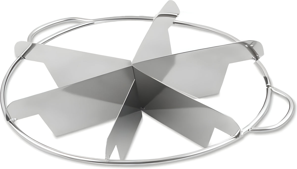 Browne - 6 Slice Stainless Steel Pie Cutter - 575116