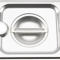 Browne - 6" Stainless Steel 1/6 Size Anti-Jam Steam Pan - 22166