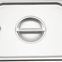 Browne - 6" Stainless Steel Anti-Jam 1/2 Size Steam Table Pan - 98126