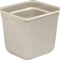 Browne - 6" Stainless Steel Anti-Jam 1/6 Size Steam Pan - 5781606