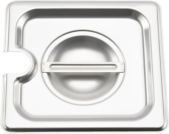 Browne - 6" Stainless Steel Anti-Jam 1/6 Size Steam Table Pan - 98166