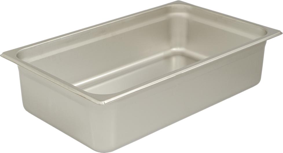 Browne - 6" Stainless Steel Anti-Jam Full Size Steam Table Pan - 5781106