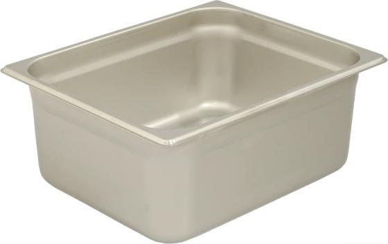 Browne - 6" Stainless Steel Full Size Heavy Weight Anti-Jam Steam Pan - 22006