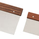 Browne - 6" Stainless Steel Wood Handle Dough Scraper - 574264