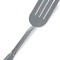 Browne - 6" x 14" Stainless Steel Slotted Cake Turner - 573716