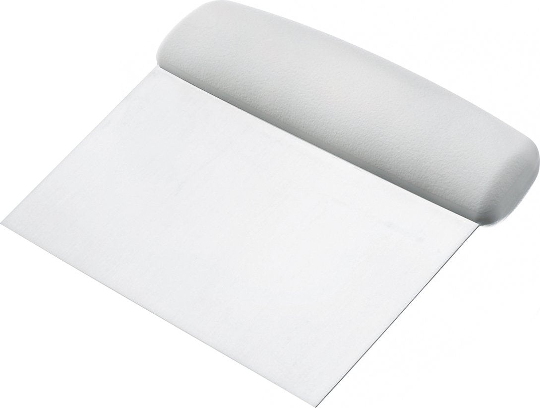 Browne - 6" x 3" Dough Cutter/Scraper with Nylon Handle - 574379