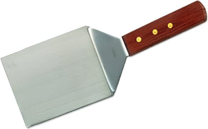 Browne - 6" x 5" Stainless Steel Griddle Scraper - 574318