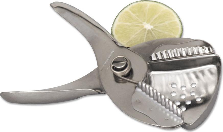Browne - 6.1" Stainless Steel Lemon Squeezer With Strainer - 57520