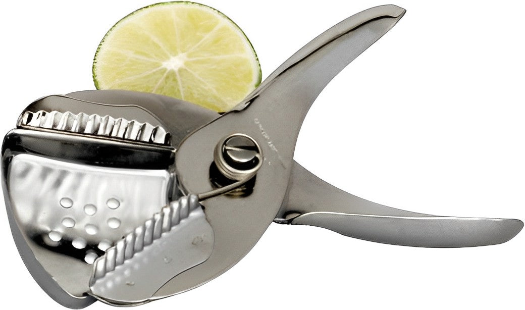 Browne - 6.1" Stainless Steel Lemon Squeezer With Strainer - 57520