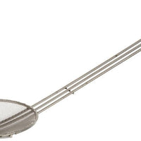 Browne - 6.5" Round Nickle Plated Fine Mesh Skimmer - 571923