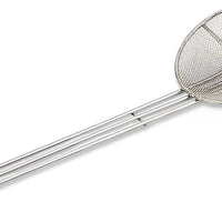 Browne - 6.5" Round Nickle Plated Fine Mesh Skimmer - 571923