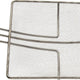 Browne - 6.5" Square Nickel Plated Fine Mesh Skimmer - 571924