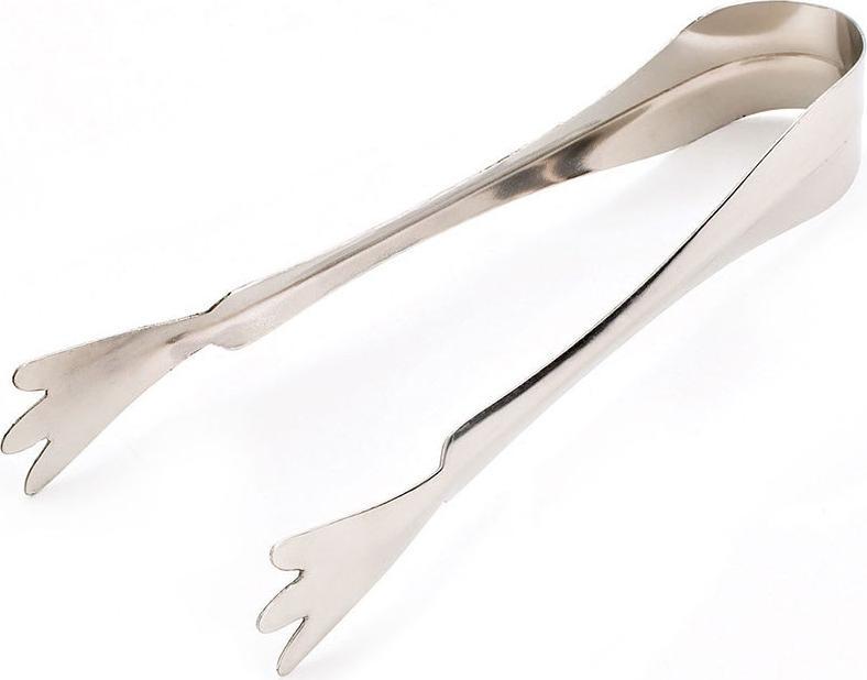 Browne - 6.5" Stainless Steel Ice Tongs - 57526