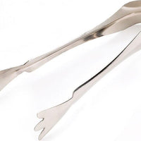 Browne - 6.5" Stainless Steel Ice Tongs - 57526