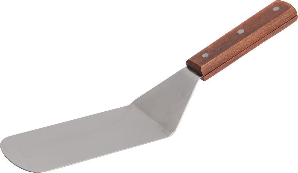 Browne - 6.5" x 3" Stainless Steel Flexible Turner -574317