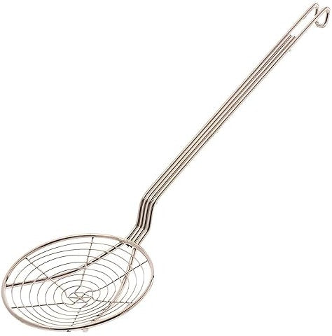 Browne - 7" Nickel Plated Spiral Bowl Skimmer - 1307