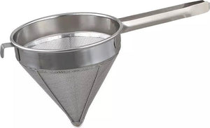 Browne - 7" Stainless Steel Coarse Soup Strainer - 575507