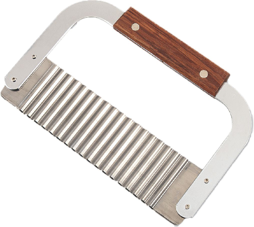 Browne - 7" Stainless Steel Garnish/Serrator With Corrugated Blade - 574309