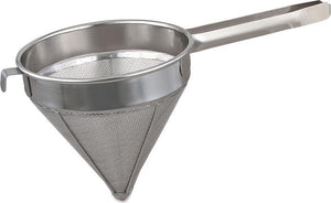 Browne - 7" Stainless Steel Soup Strainer Fine China Cap - 575407