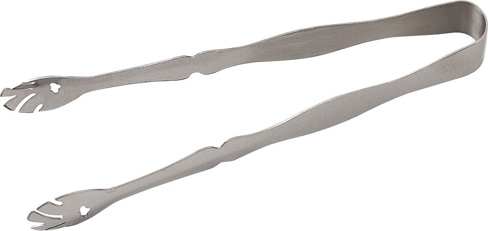 Browne - 7.25" Stainless Steel Scalloped Claw Tong - 57525