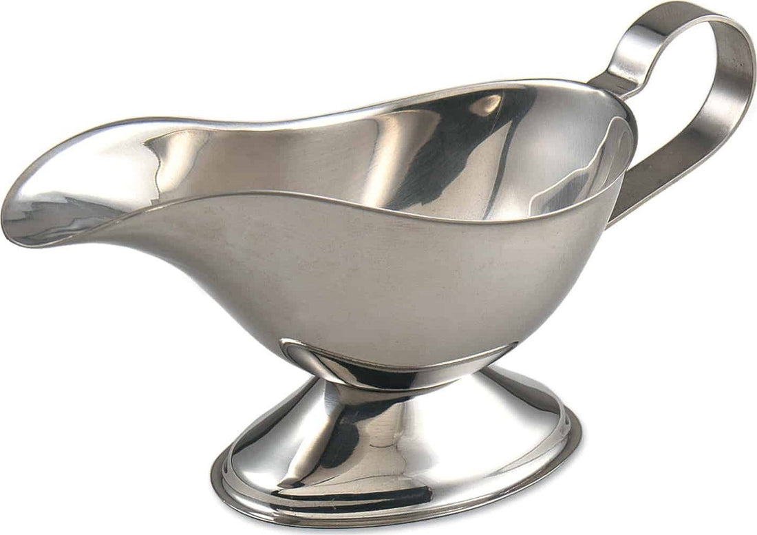 Browne - 8 Oz Stainless Steel Gravy Boat - 515061