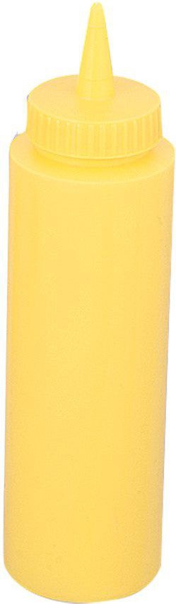 Browne - 8 Oz Yellow Squeeze Bottle/Dispensers, Pack of 6 - 57800817