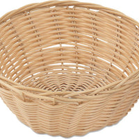 Browne - 8" Polypropylene Round Bread Basket - 575444