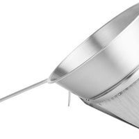 Browne - 8" Stainless Steel Bouillon Strainer with Pan Hook - 575415