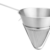 Browne - 8" Stainless Steel Bouillon Strainer with Pan Hook - 575415