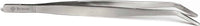 Browne - 8" Stainless Steel Curved Precision Tongs - 57515