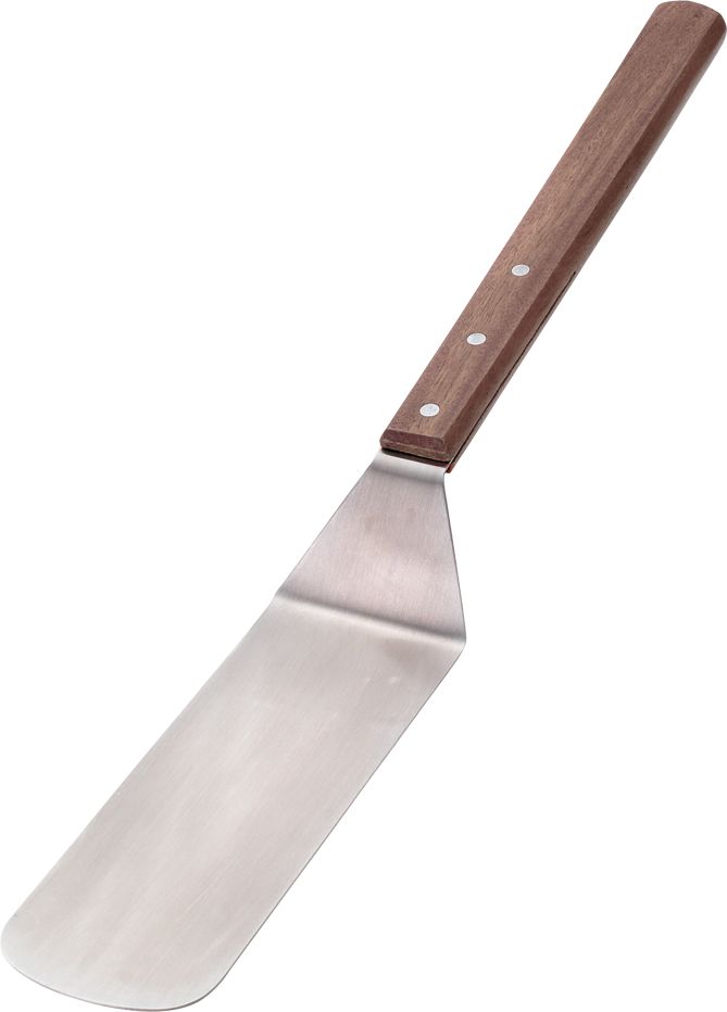 Browne - 8" Stainless Steel Longe Handle Flexible Turner - 574316