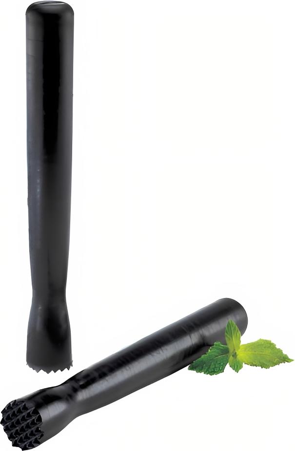 Browne - 8.25" ABS Plastic Black Muddler - 57514