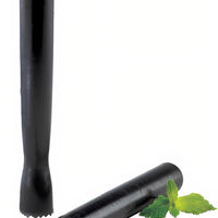 Browne - 8.25" ABS Plastic Black Muddler - 57514